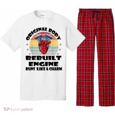 Original Body Rebuilt Engine Runs Like A Charm Car Engine Heart Pajama Set