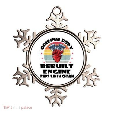 Original Body Rebuilt Engine Runs Like A Charm Car Engine Heart Ornament