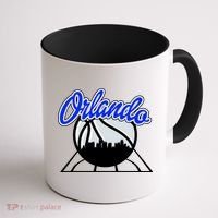 Orlando Basketball Skyline Coffee Mug thumb 1