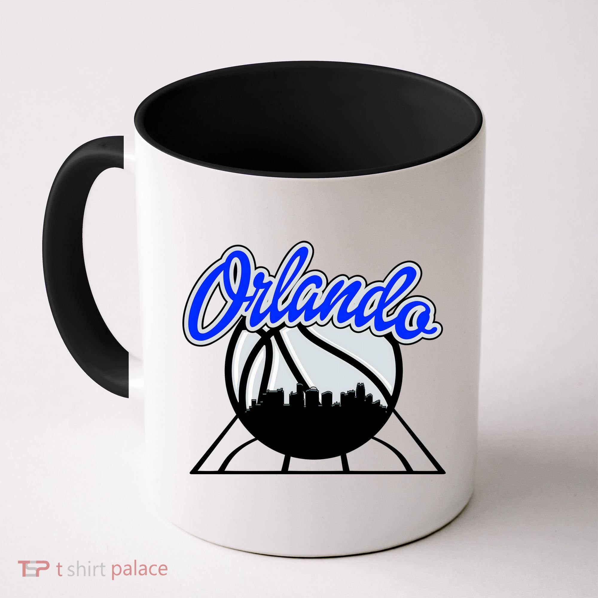 Orlando Basketball Skyline Coffee Mug