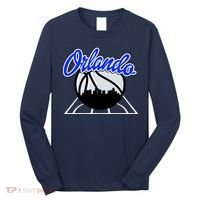Orlando Basketball Skyline Long Sleeve Shirt thumb 0