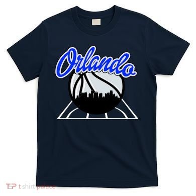 Orlando Basketball Skyline T-Shirt