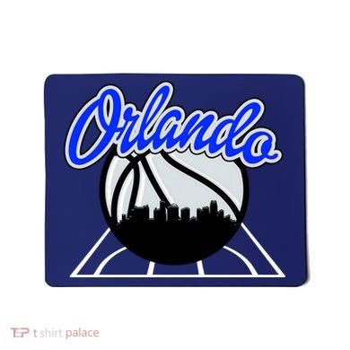 Orlando Basketball Skyline Mousepad
