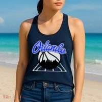 Orlando Basketball Skyline Women's Tank Top thumb 2