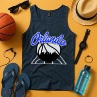 Orlando Basketball Skyline Tank Top thumb 4