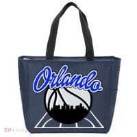 Orlando Basketball Skyline Tote Bag thumb 0