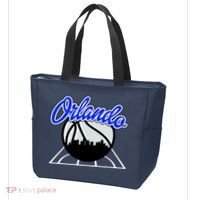 Orlando Basketball Skyline Tote Bag thumb 3