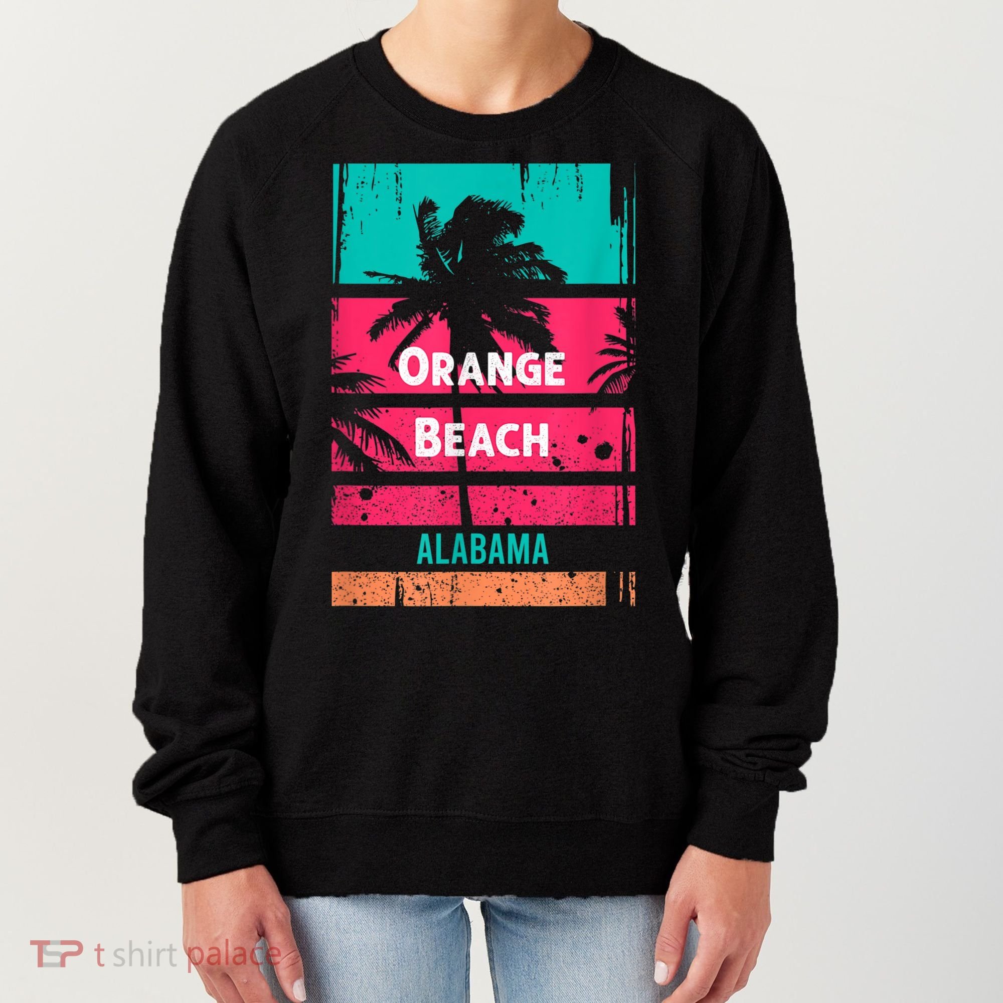 Orange Beach Souvenir Alabama Reminder Women's Sweatshirt