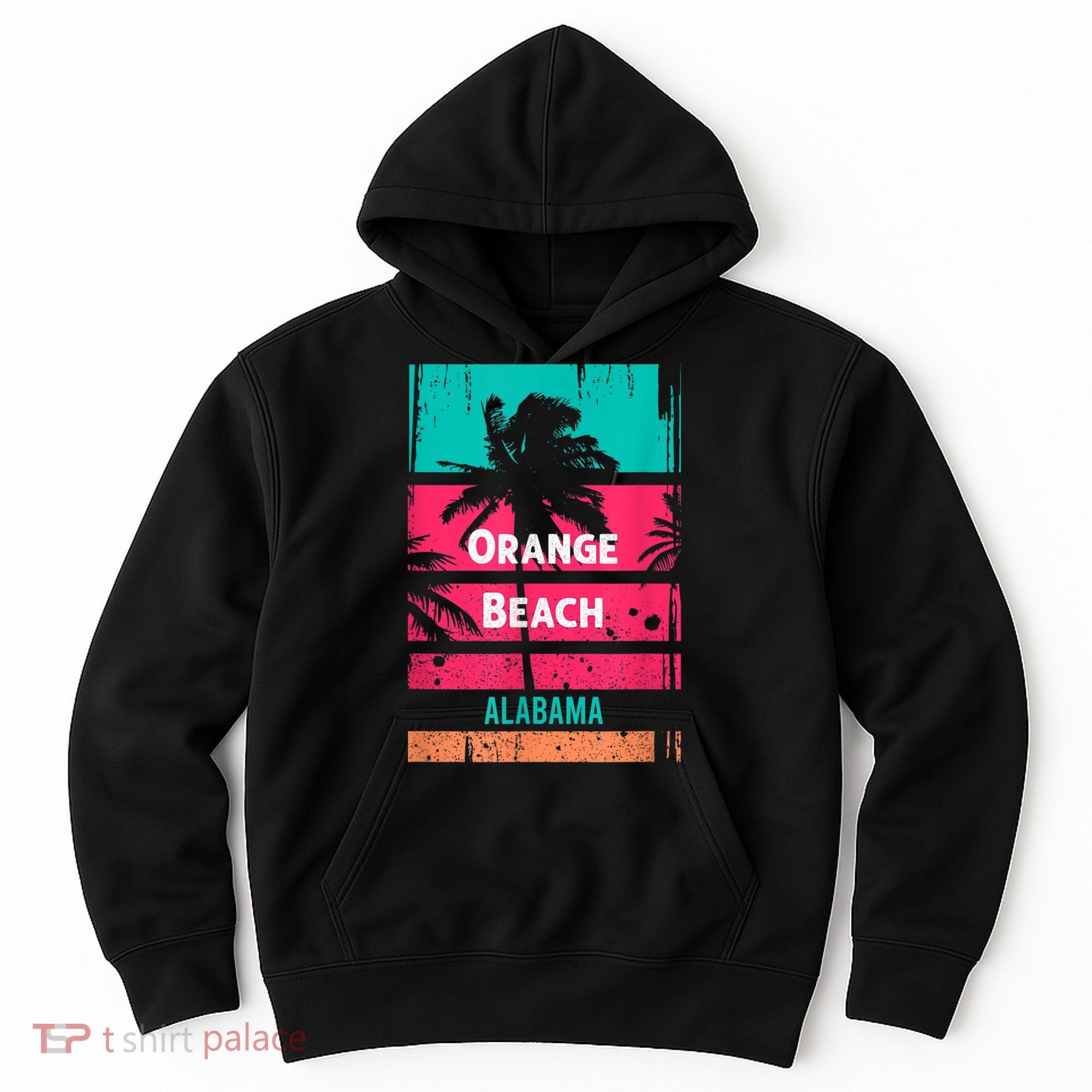 Orange Beach Souvenir Alabama Reminder Hoodie