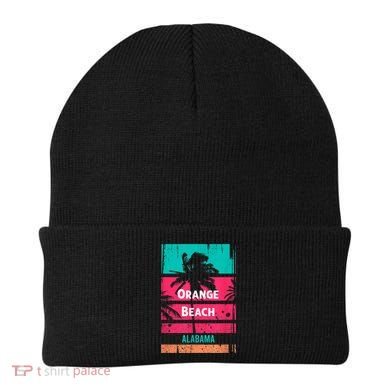 Orange Beach Souvenir Alabama Reminder Beanie
