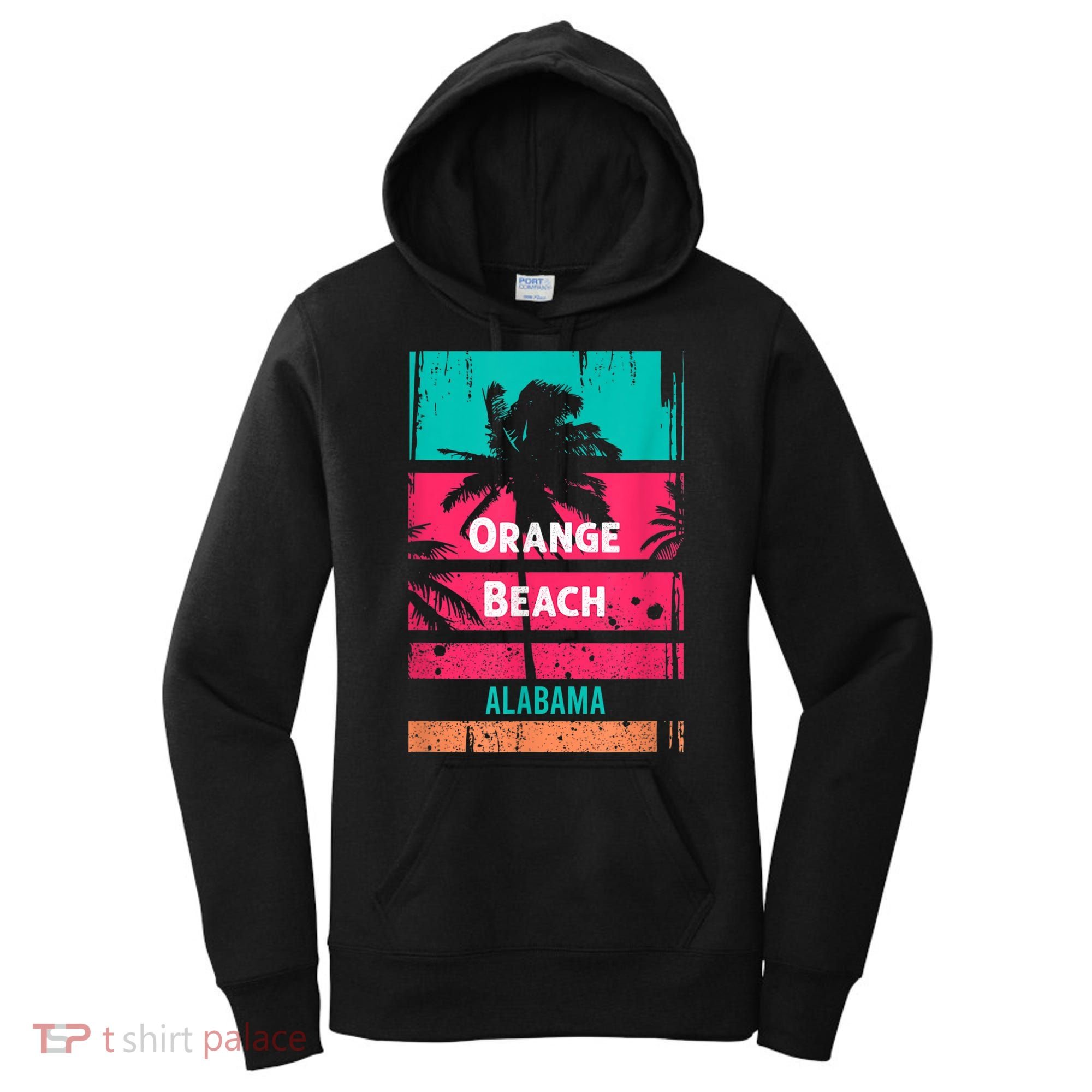 Orange Beach Souvenir Alabama Reminder Women's Hoodie
