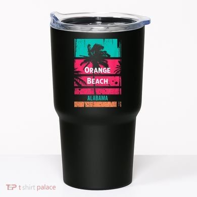 Orange Beach Souvenir Alabama Reminder Tumbler