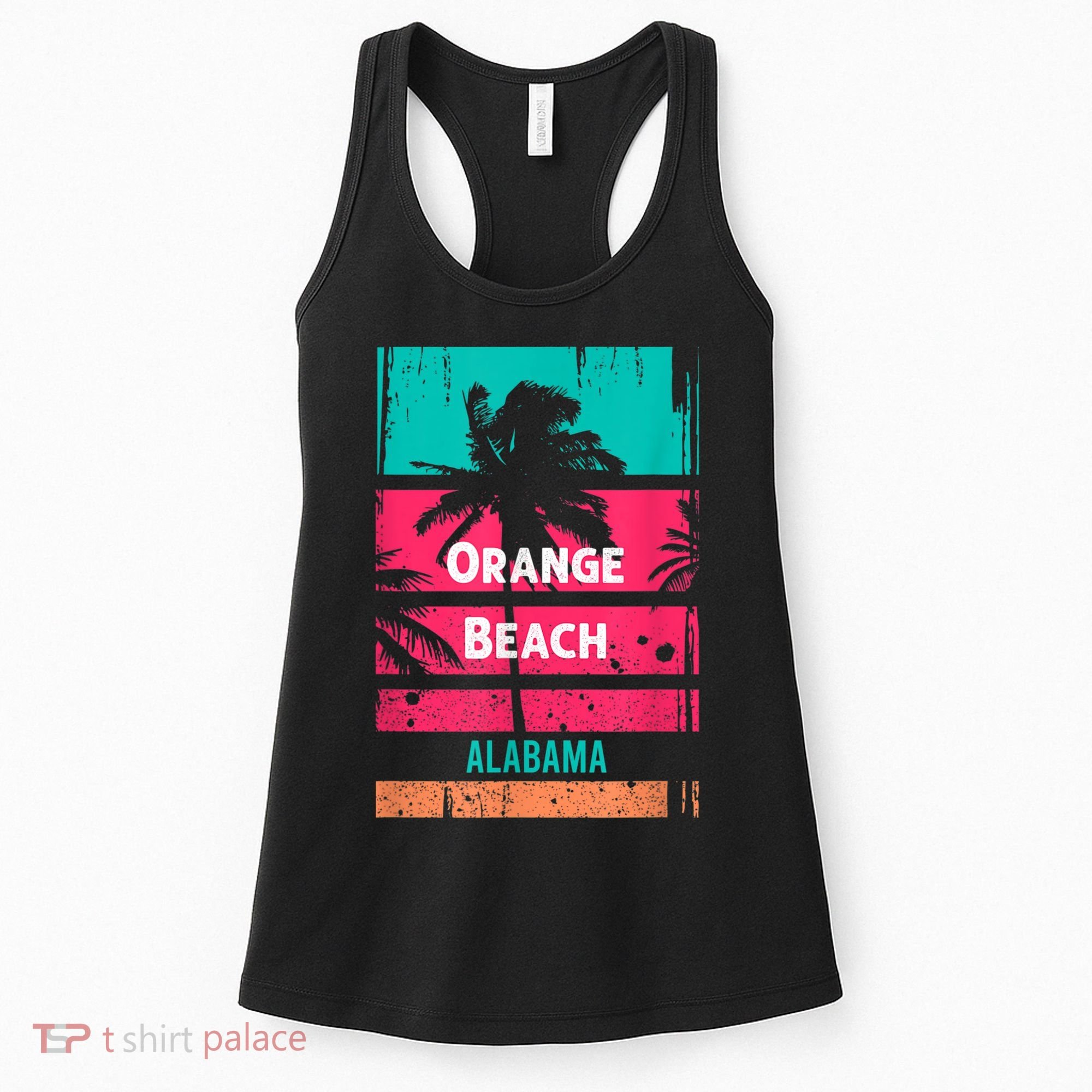Orange Beach Souvenir Alabama Reminder Women's Tank Top