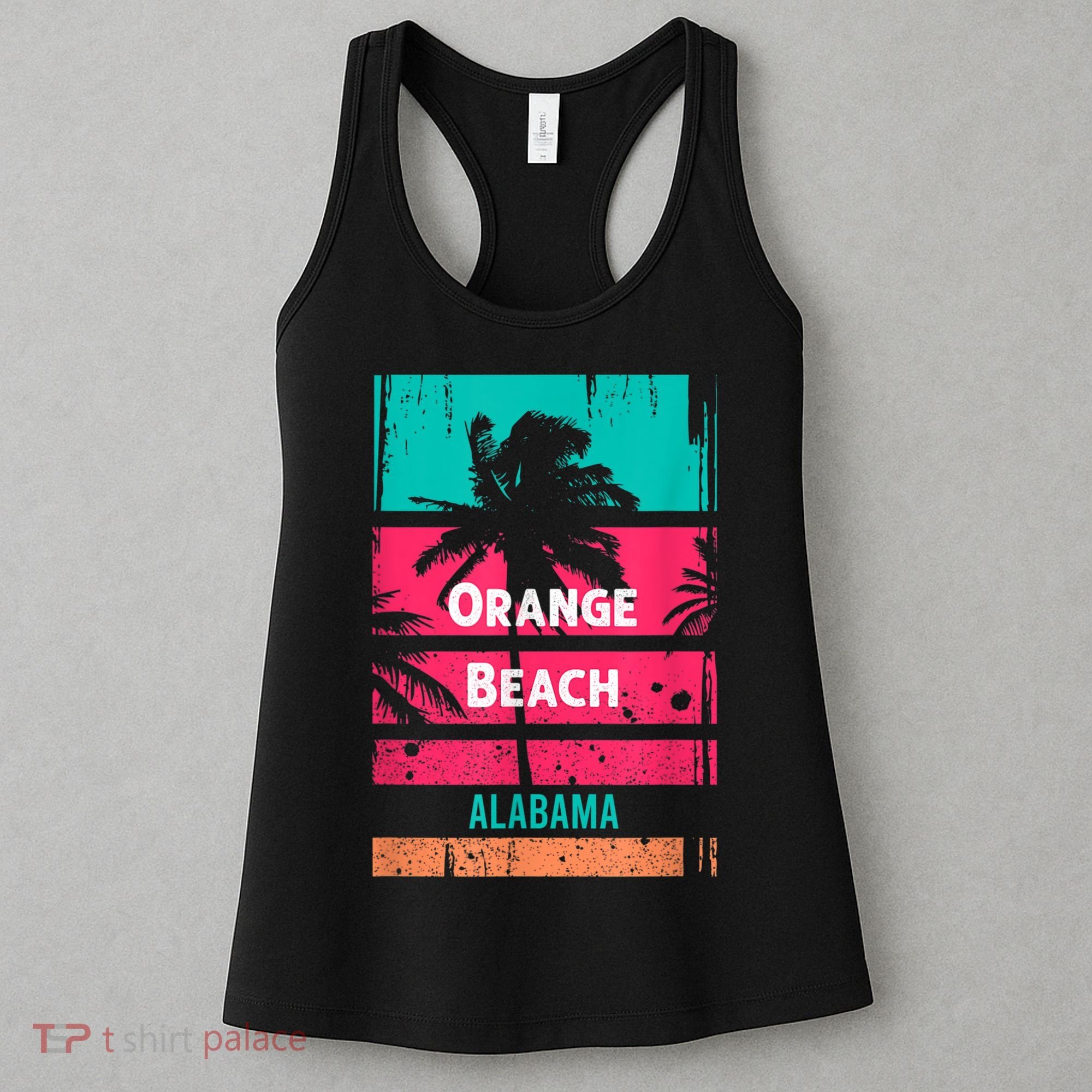 Orange Beach Souvenir Alabama Reminder Women's Tank Top