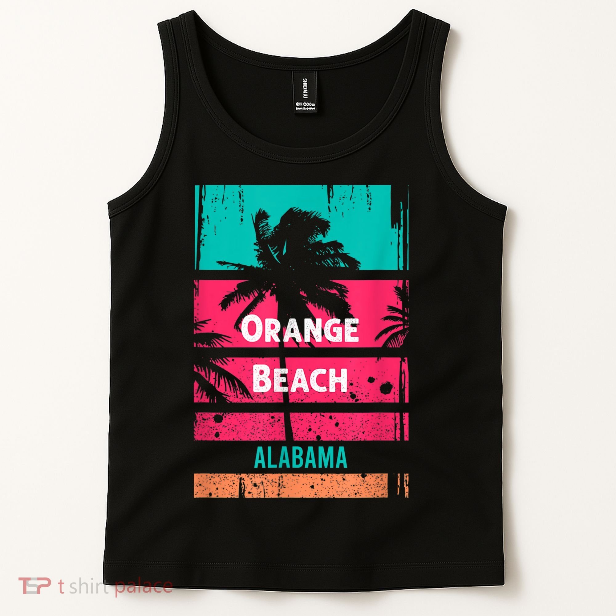 Orange Beach Souvenir Alabama Reminder Tank Top
