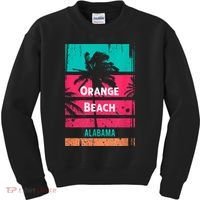 Orange Beach Souvenir Alabama Reminder Kids Sweatshirt thumb 0