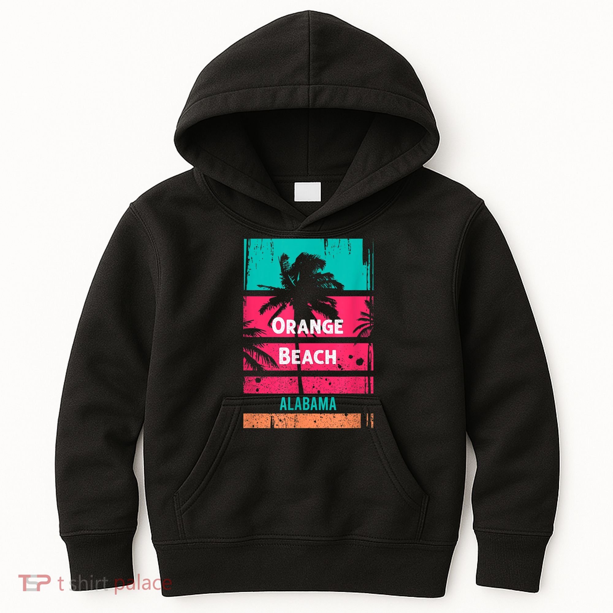 Orange Beach Souvenir Alabama Reminder Kids Hoodie