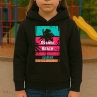 Orange Beach Souvenir Alabama Reminder Kids Hoodie thumb 3
