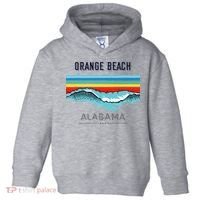 Orange Beach Souvenir Alabama Reminder Toddler Hoodie thumb 0