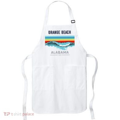 Orange Beach Souvenir Alabama Reminder Apron