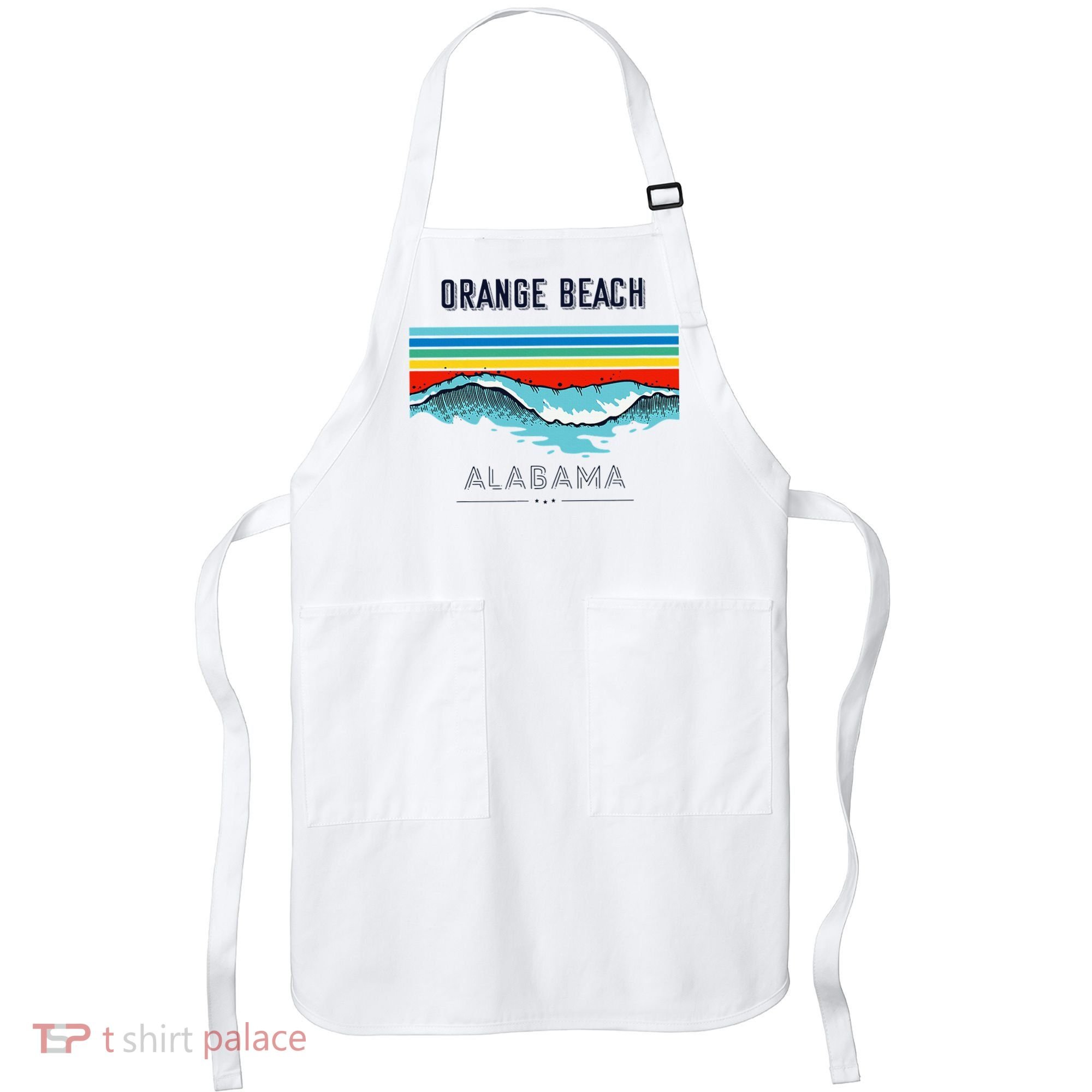 Orange Beach Souvenir Alabama Reminder Apron