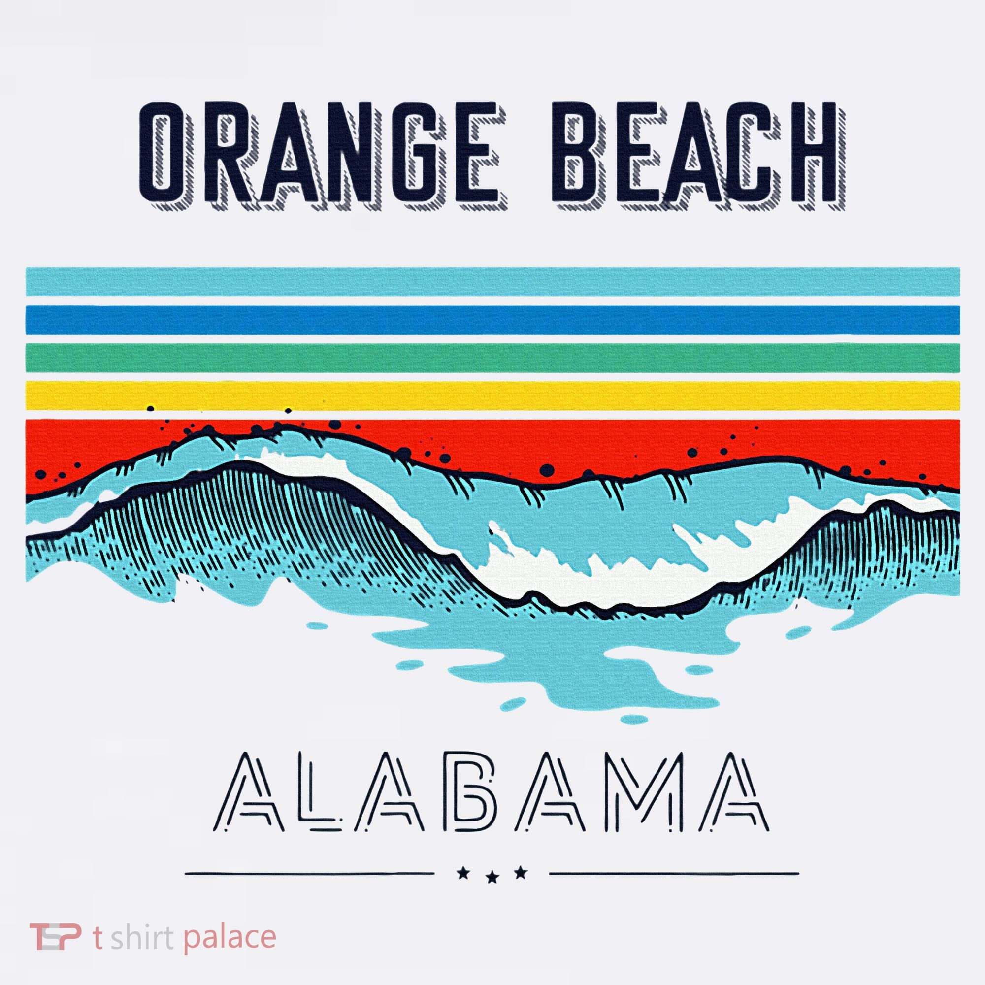 Orange Beach Souvenir Alabama Reminder Apron