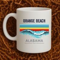 Orange Beach Souvenir Alabama Reminder Coffee Mug thumb 2