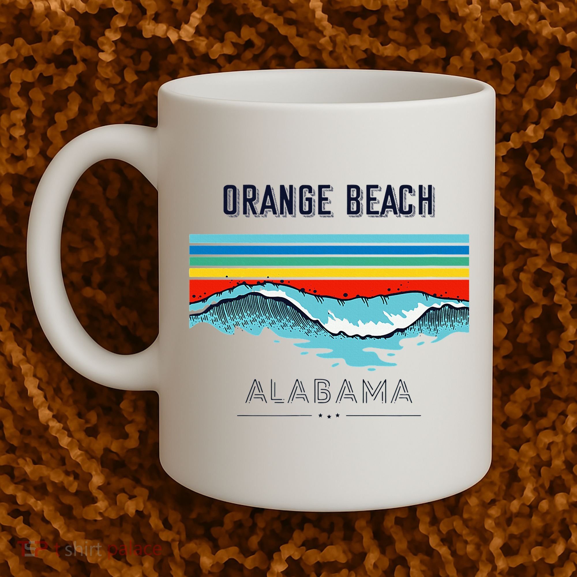 Orange Beach Souvenir Alabama Reminder Coffee Mug