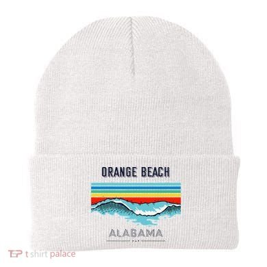 Orange Beach Souvenir Alabama Reminder Beanie