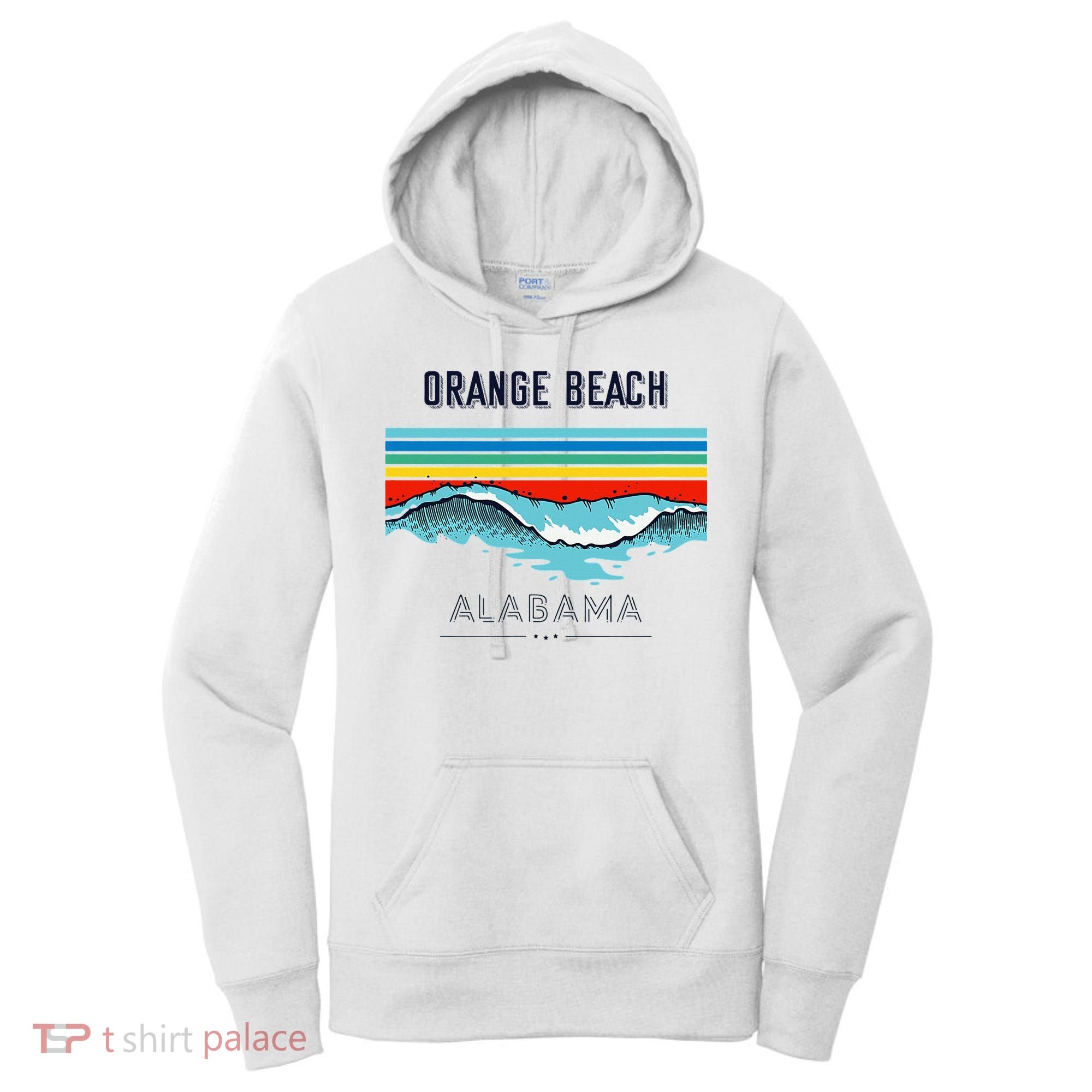 Orange Beach Souvenir Alabama Reminder Women's Hoodie