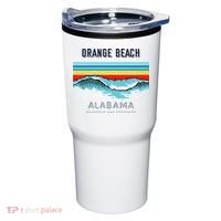 Orange Beach Souvenir Alabama Reminder Tumbler thumb 0