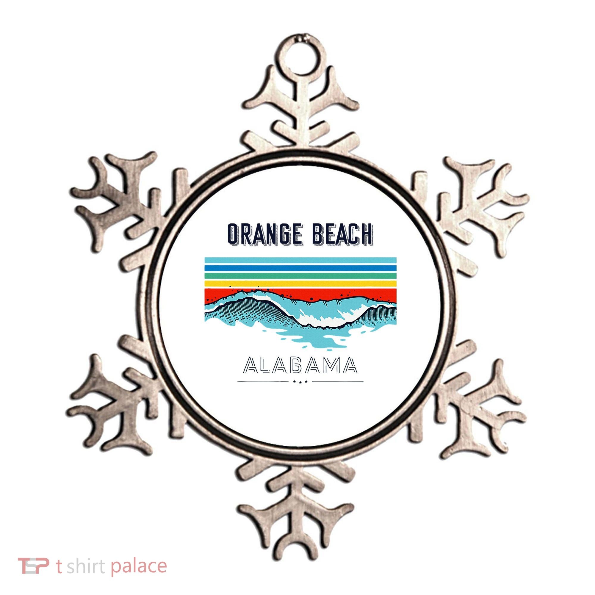 Orange Beach Souvenir Alabama Reminder Ornament