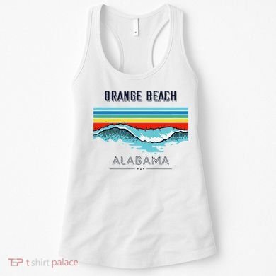 Orange Beach Souvenir Alabama Reminder Women's Tank Top