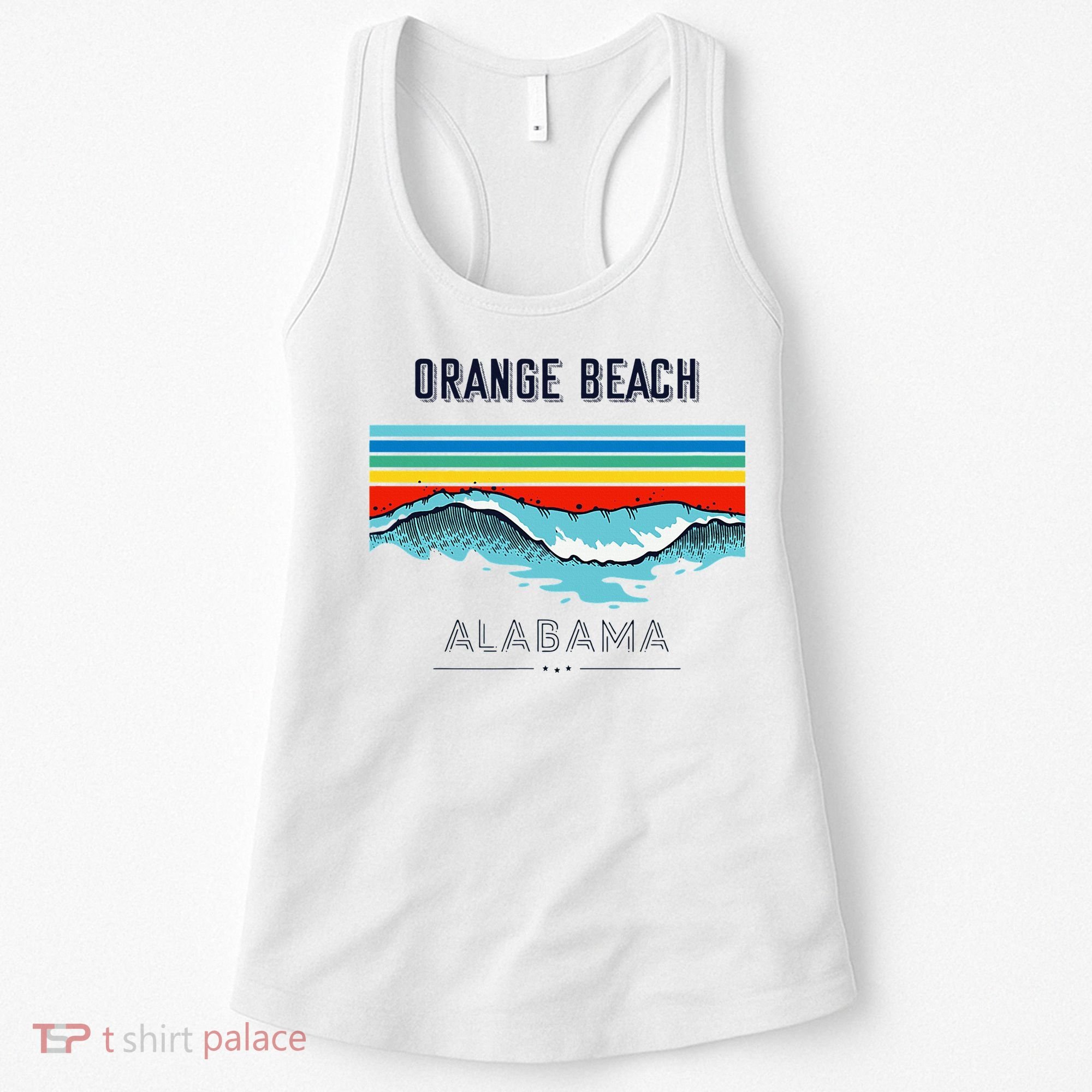 Orange Beach Souvenir Alabama Reminder Women's Tank Top