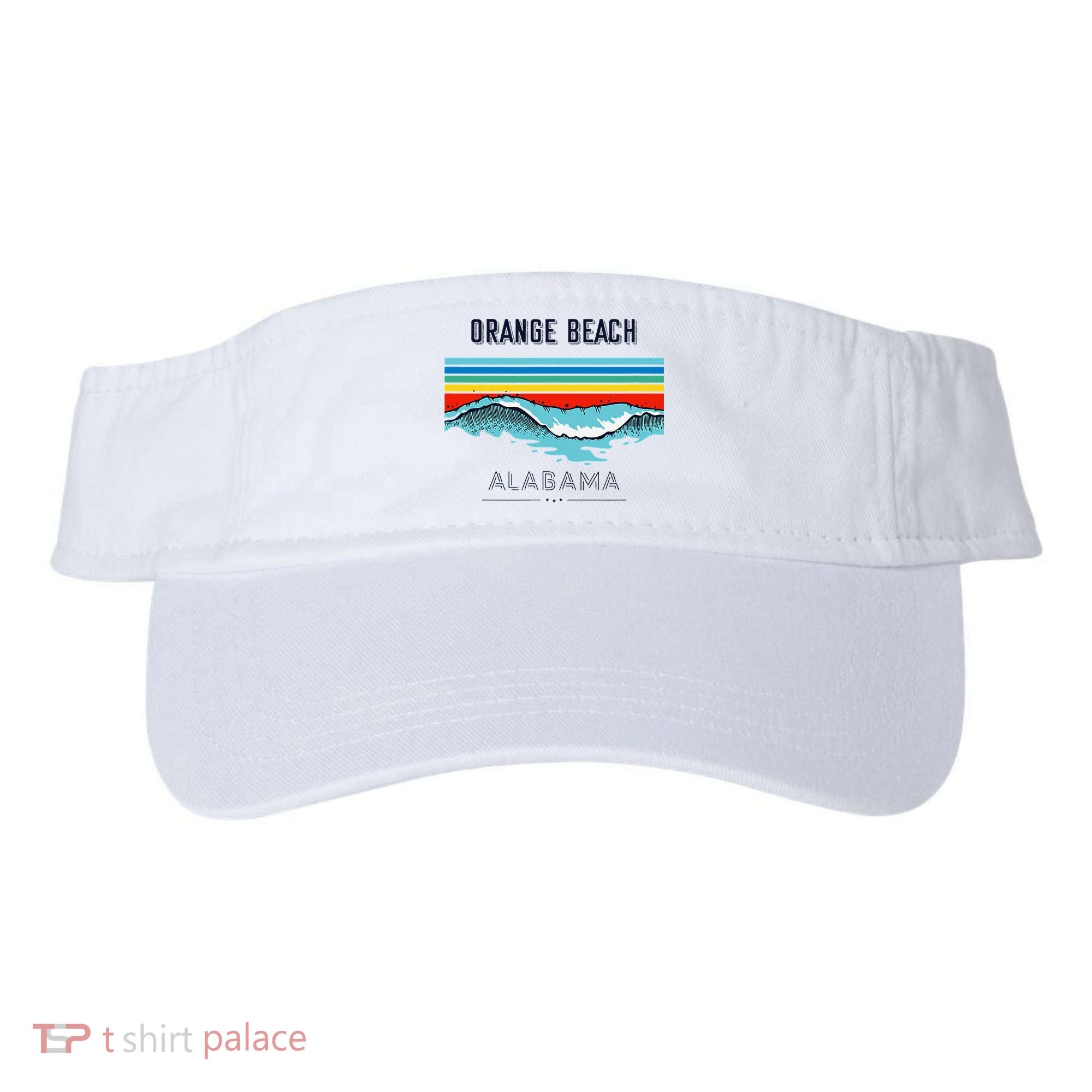 Orange Beach Souvenir Alabama Reminder Visor