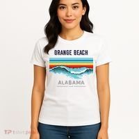 Orange Beach Souvenir Alabama Reminder Women's T-Shirt thumb 4