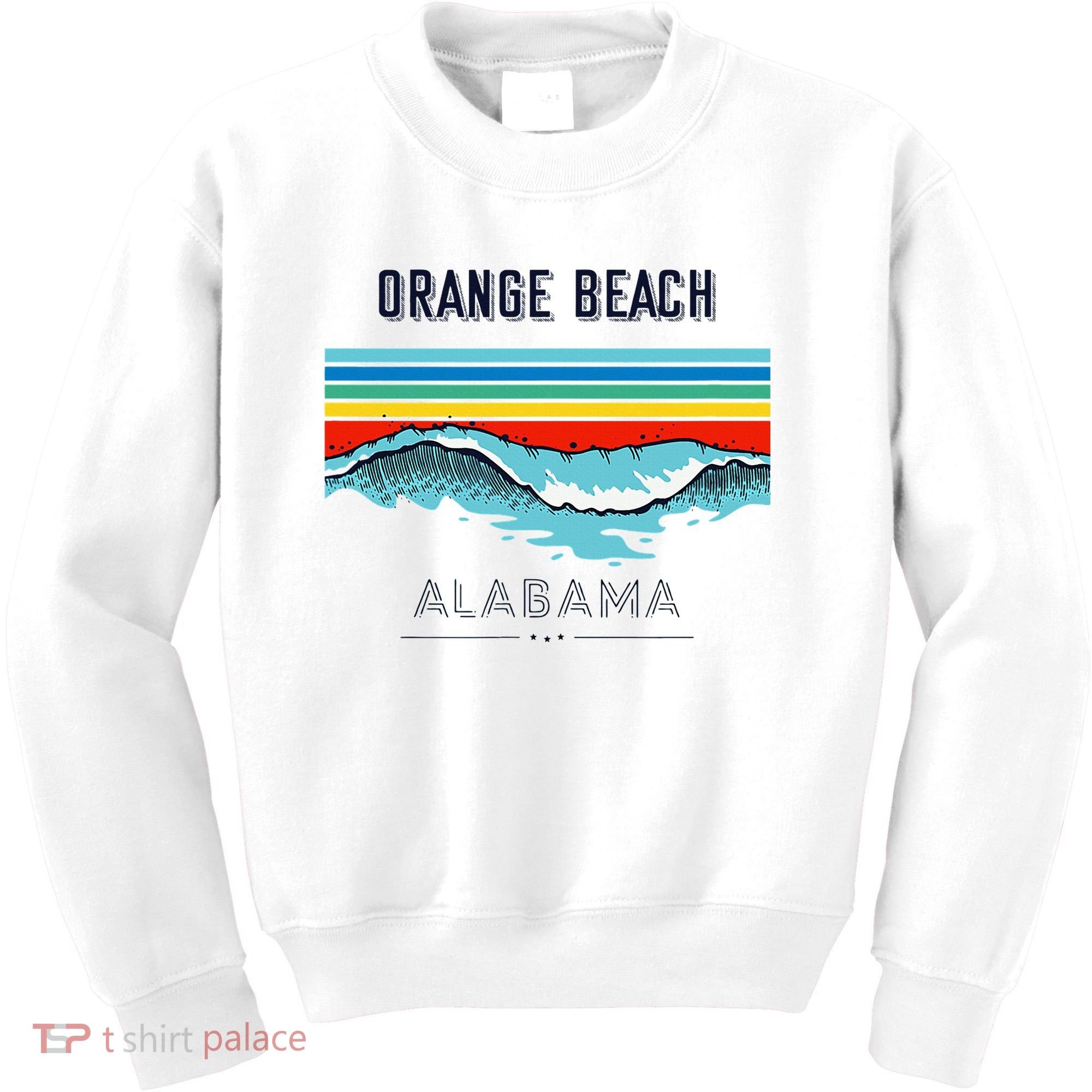 Orange Beach Souvenir Alabama Reminder Kids Sweatshirt