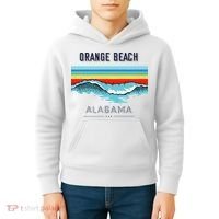 Orange Beach Souvenir Alabama Reminder Kids Hoodie thumb 4