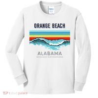 Orange Beach Souvenir Alabama Reminder Kids Long Sleeve Shirt thumb 0