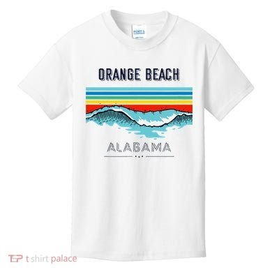 Orange Beach Souvenir Alabama Reminder Kids T-Shirt