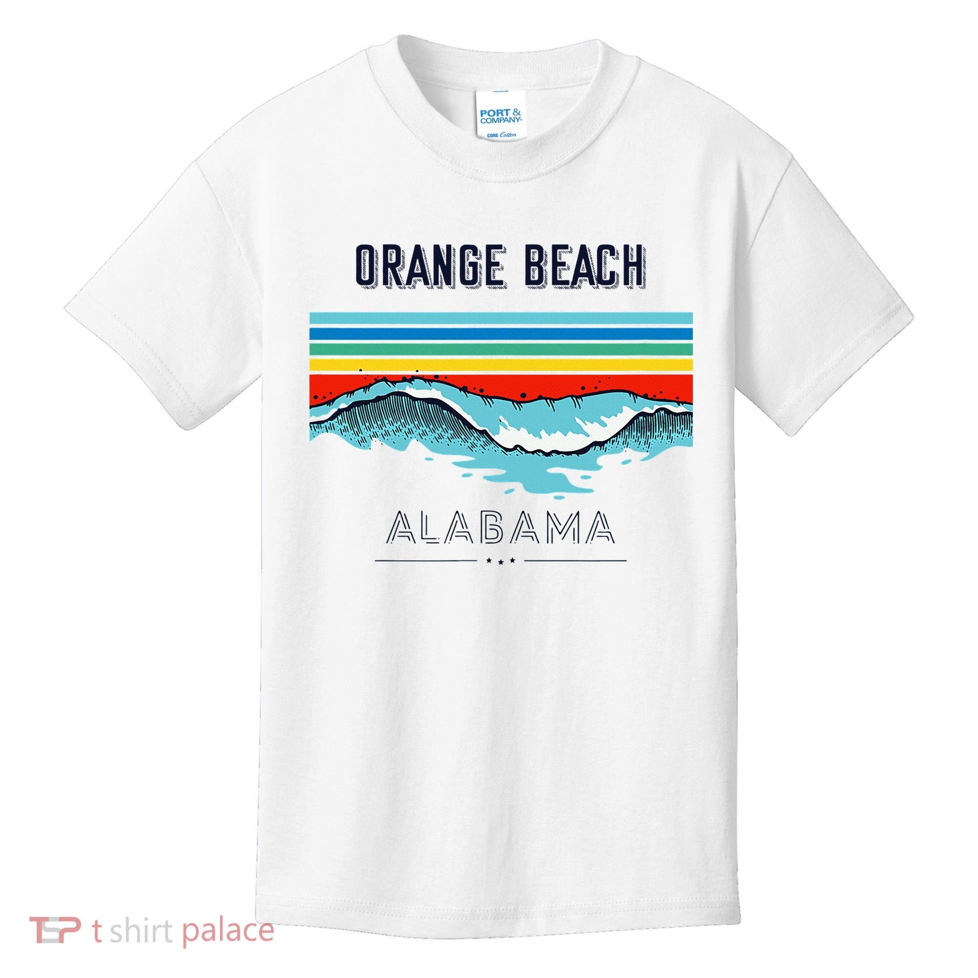 Orange Beach Souvenir Alabama Reminder Kids T-Shirt