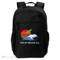 Ocean Beach San Diego California Sunset Ob Parrot Backpack thumb 0