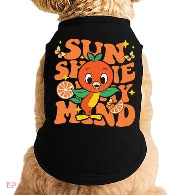 Orange Bird Sunshine Doggie Tank