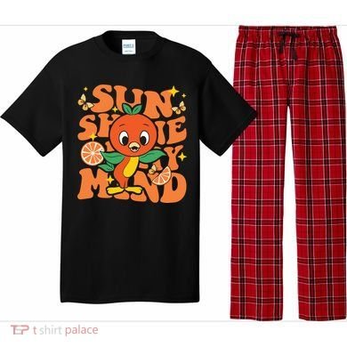 Orange Bird Sunshine Pajama Set