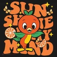 Orange Bird Sunshine Women's Tank Top thumb 5