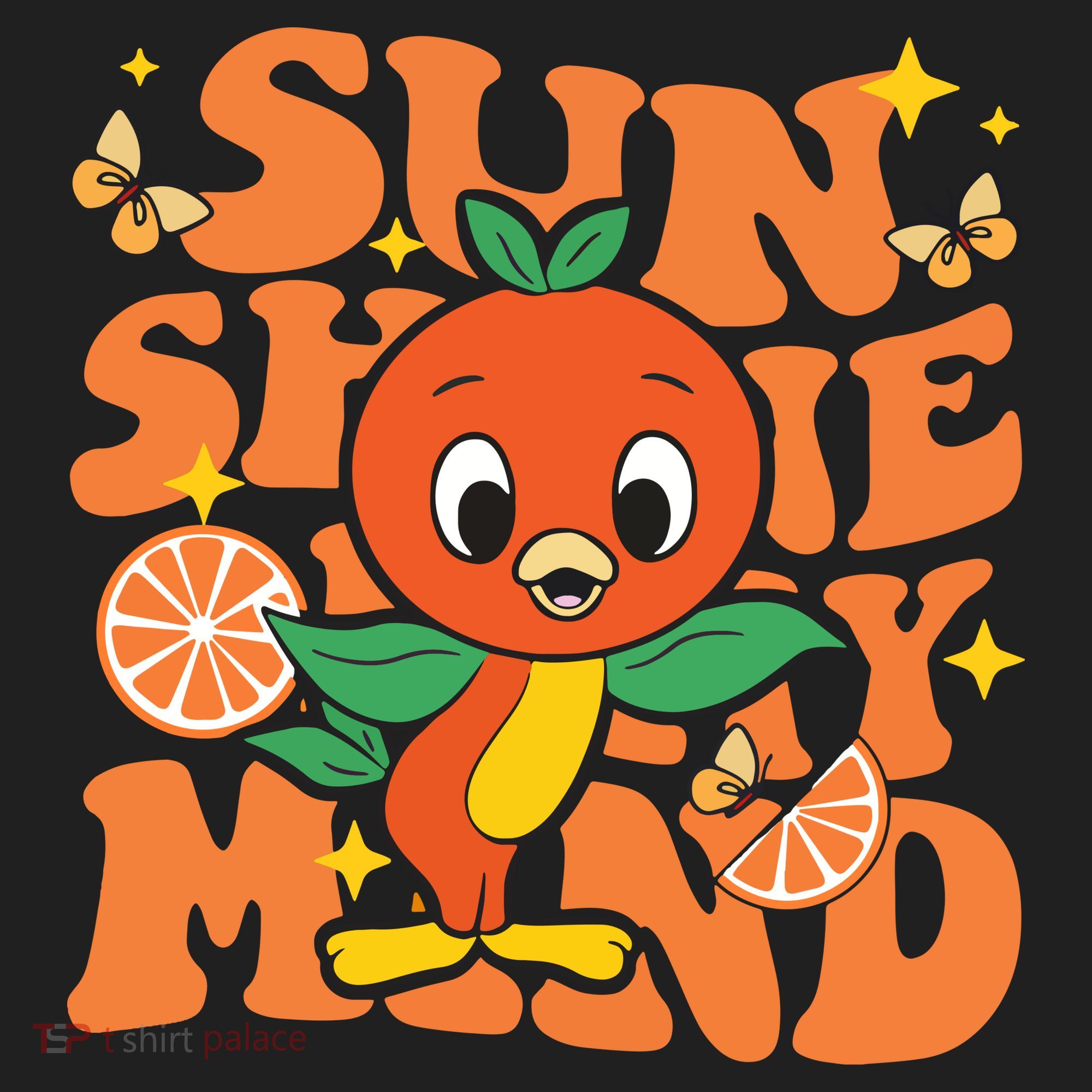 Orange Bird Sunshine Hat