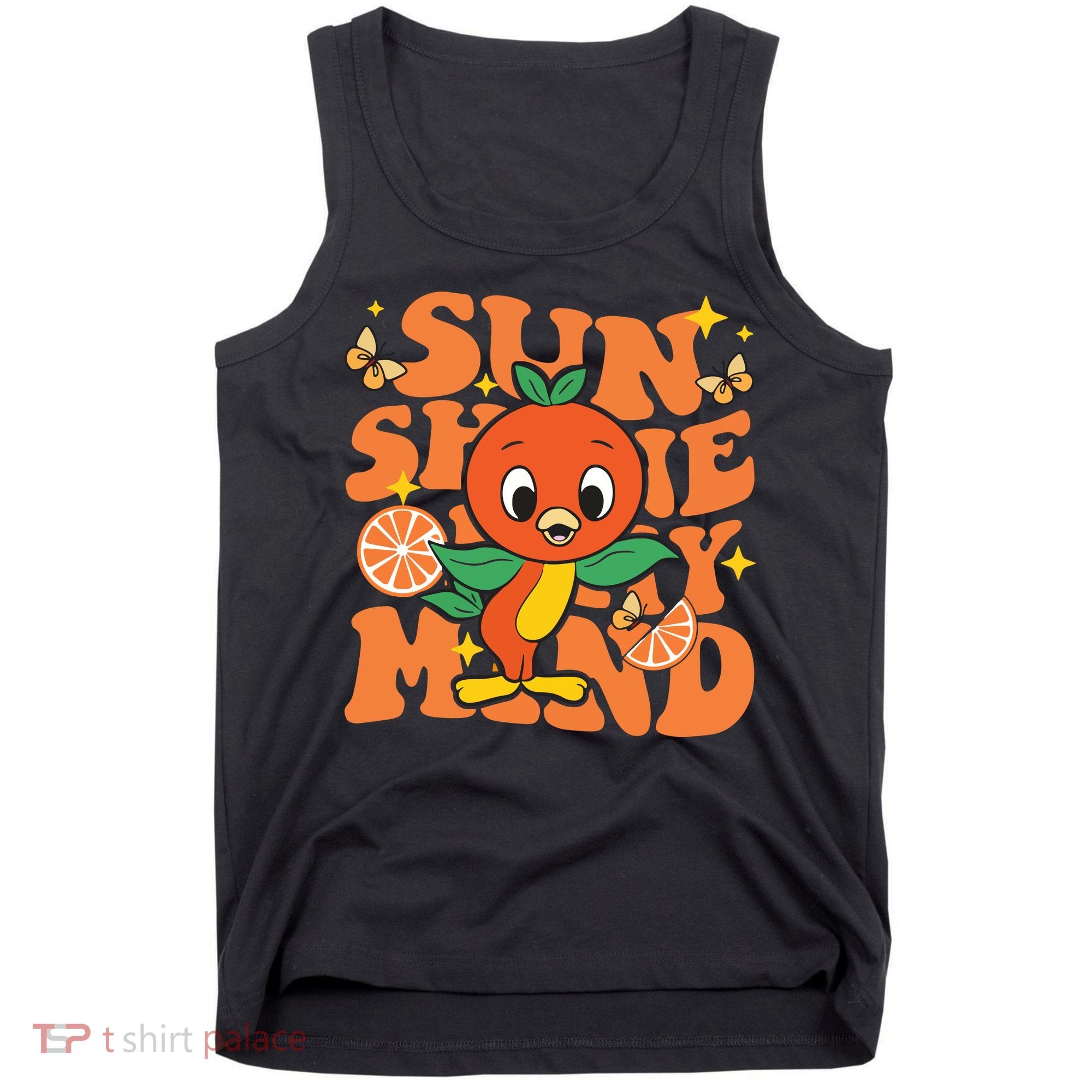 Orange Bird Sunshine Tank Top