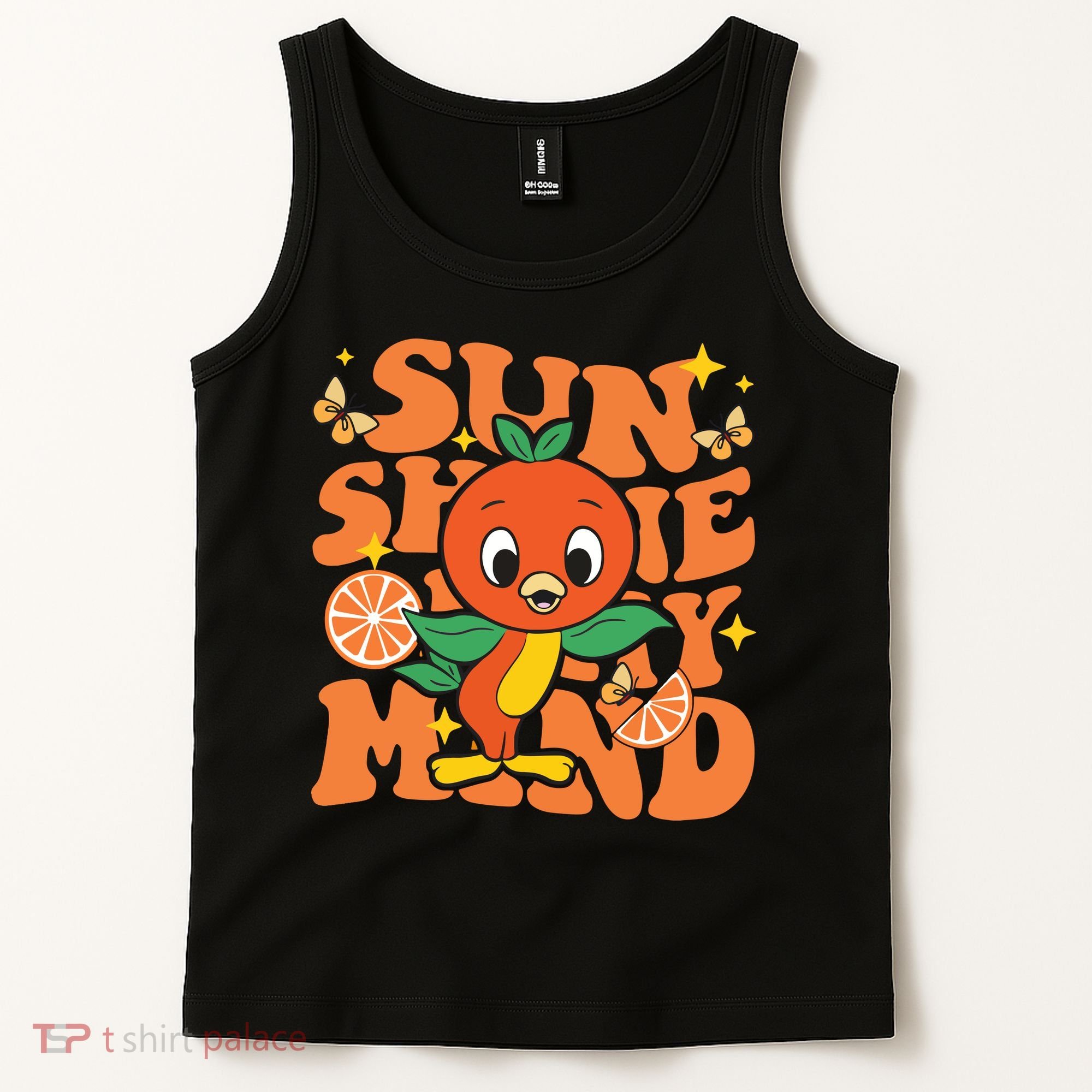 Orange Bird Sunshine Tank Top