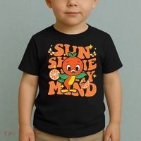 Orange Bird Sunshine Toddler T-Shirt thumb 2