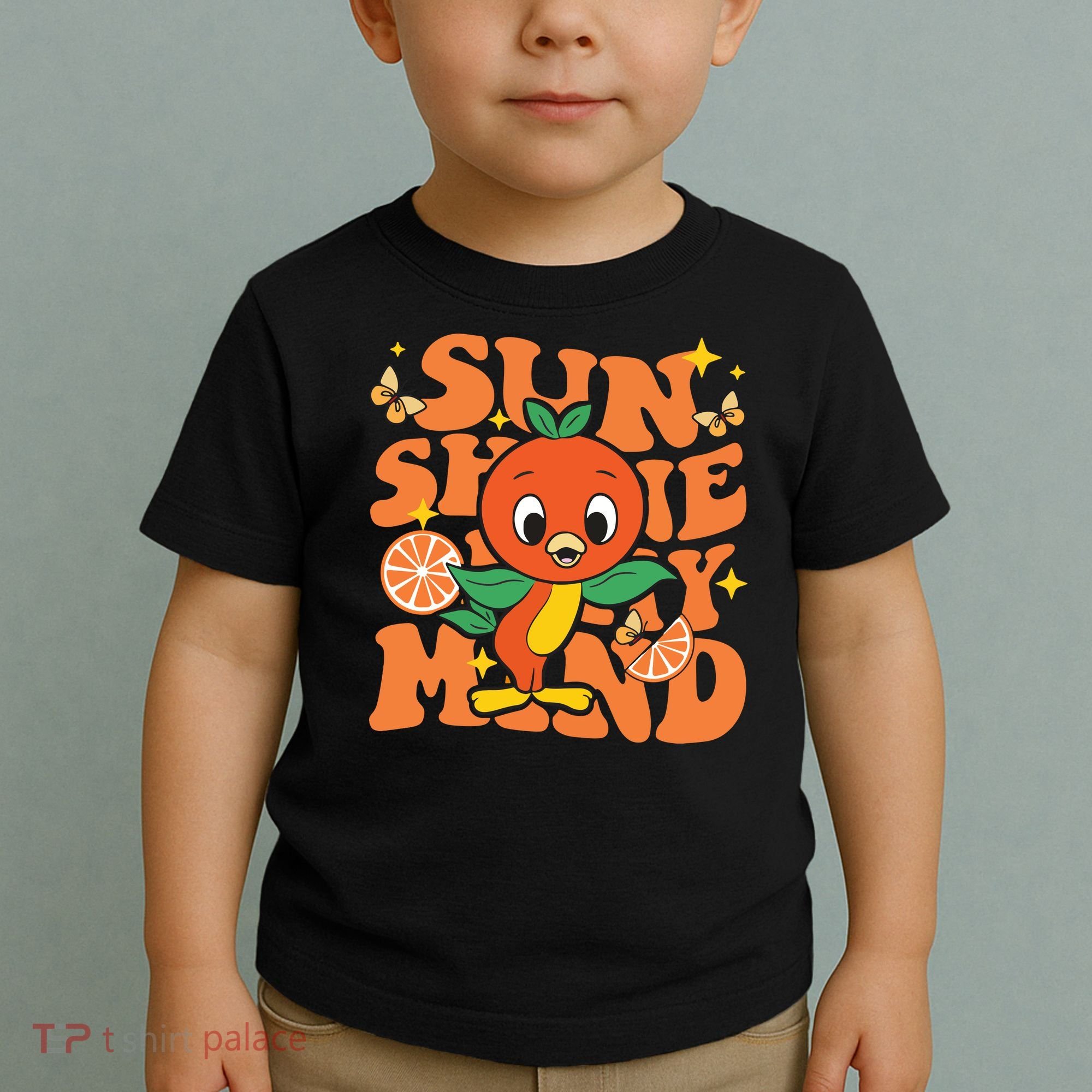 Orange Bird Sunshine Toddler T-Shirt